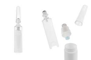Flacon airless 5 ml avec roll on pour sérum et bouchon-εικόνα_προϊοντική