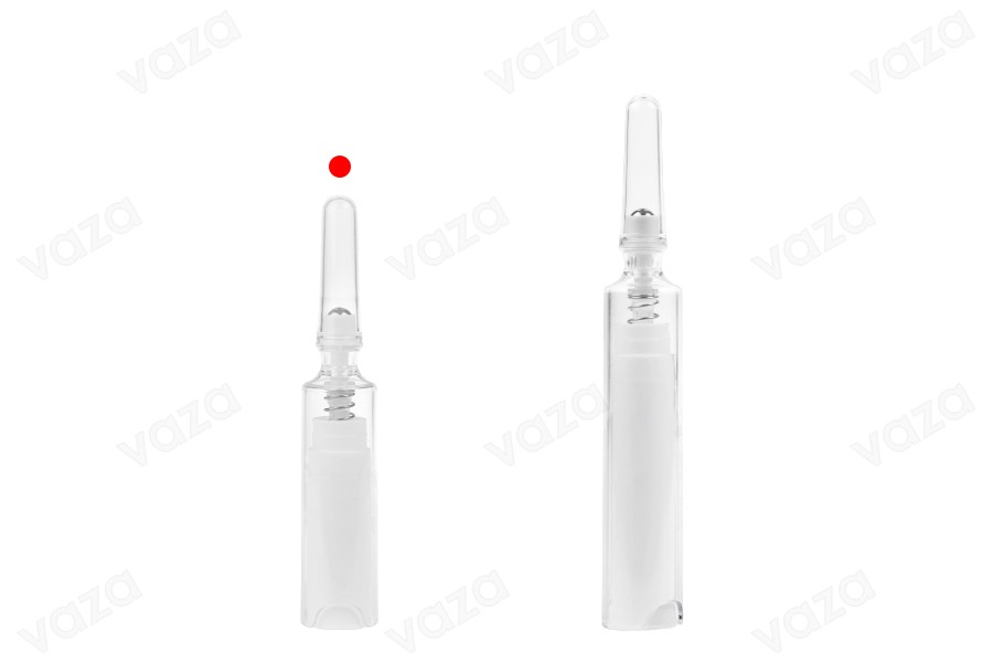 Airless-Flasche 5 ml mit Roll-On für Serum und Verschluss Airless-Flasche 5 ml mit Roll-On für Serum und Verschluss-bildgruppe