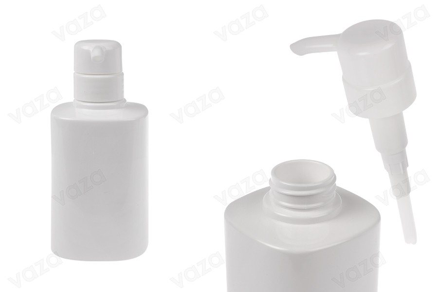 Μπουκάλι PET 300 ml σε λευκό χρώμα με αντλία (PP32) Μπουκάλι PET 300 ml σε λευκό χρώμα με αντλία (PP32)-εικόνα_προϊοντική