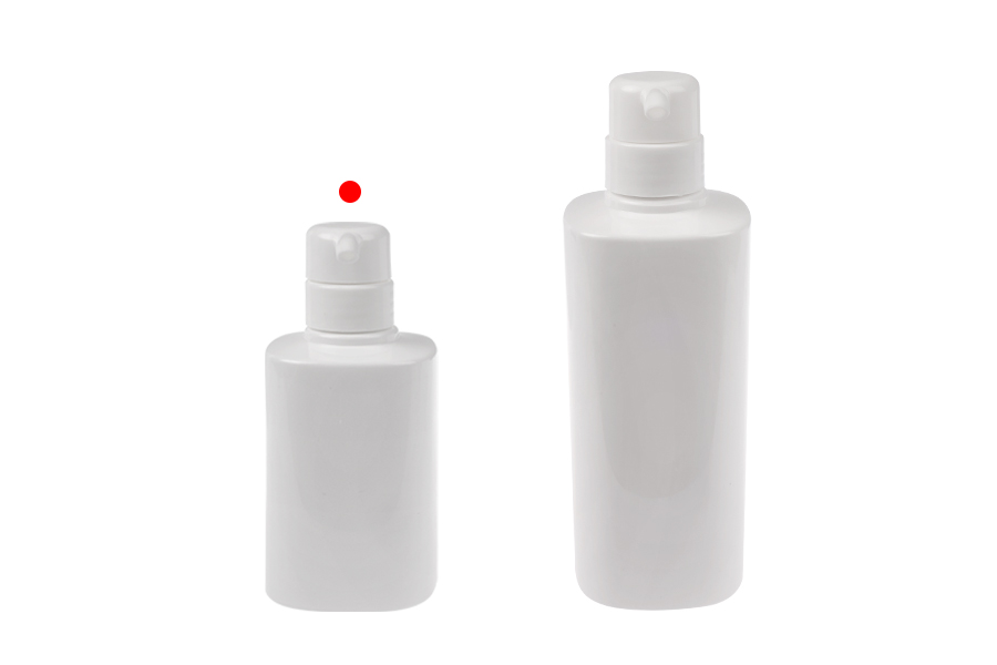 300 ml PET-Flasche in weißer Farbe mit Pumpe (PP32) 300 ml PET-Flasche in weißer Farbe mit Pumpe (PP32)