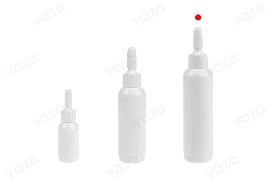 Πλαστικό λευκό μπουκαλάκι 30 ml με "μύτη" και βιδωτό καπάκι - 50 τμχ Πλαστικό λευκό μπουκαλάκι 30 ml με "μύτη" και βιδωτό καπάκι - 50 τμχ-εικόνα_σύνθεση
