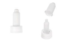 Plastic white snap-on cap for 20 mm neck vial (closing tool required)-image_product