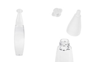 Flacone in plastica trasparente da 20 ml con "naso" e tappo a vite - 50 pz-εικόνα_προϊοντική
