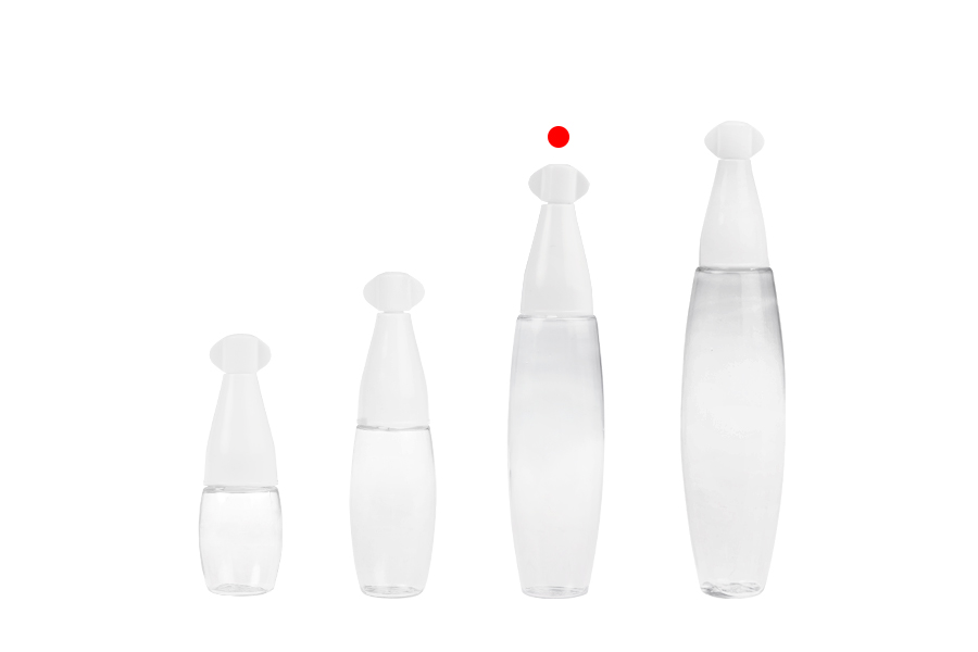 Πλαστικό διάφανο μπουκάλι 20 ml με "μύτη" και καπάκι βιδωτό - 50 τμχ-εικόνα_σύνθεση