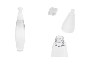 Transparente Plastikflasche 30 ml mit "Nase" und Schraubverschluss - 50 Stück-εικόνα_προϊοντική