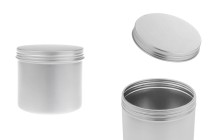 Κυλινδρικό μεταλλικό βάζο 350 ml με καπάκι Κυλινδρικό μεταλλικό βάζο 350 ml με καπάκι