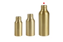 Shishe alumini 100 ml PP24 në ngjyrë ari dhe të zezë-imazh_grup