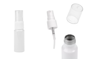Flacon en aluminium blanc de 10 ml avec spray en plastique blanc-εικόνα_προϊοντική