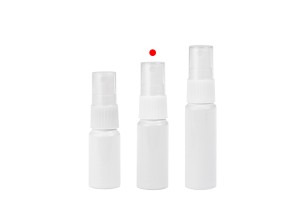 Flacon en aluminium blanc de 10 ml avec spray en plastique blanc-εικόνα_σύνθεση