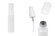 Λευκό μπουκαλάκι αλουμινίου 15 ml με λευκό πλαστικό σπρέι-εικόνα_προϊοντική