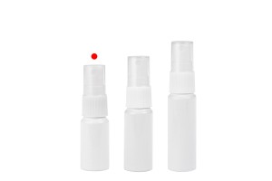 Flacon en aluminium blanc de 5 ml avec spray en plastique blanc-εικόνα_σύνθεση