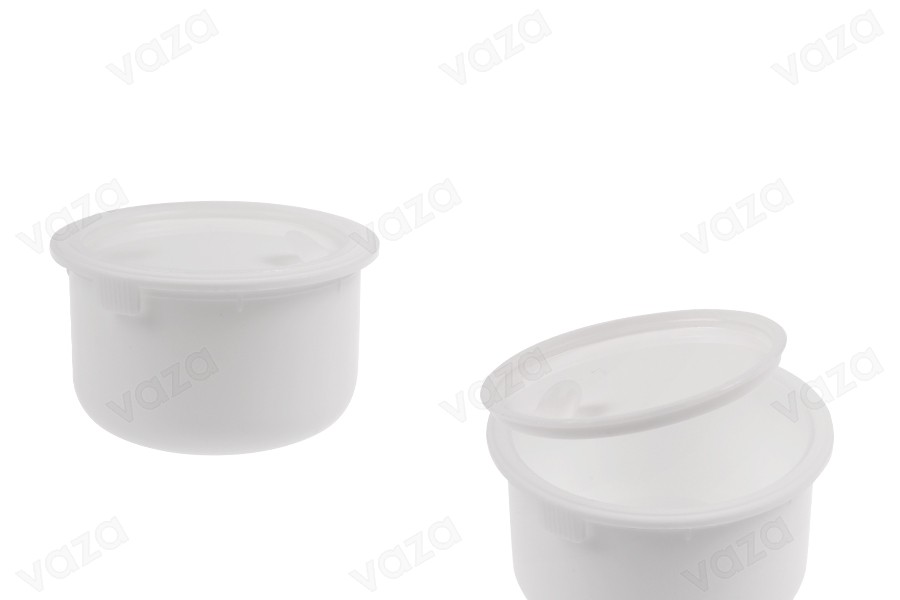 Kavanoz zëvendësues i brendshëm i bardhë 50 ml me tapë plastike për kodin 1289-2-50-0-imazh_produkt