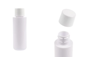 Flacon intérieur blanc de rechange de 100 ml avec bouchon blanc pour le code 1289-1-100-0-εικόνα_προϊοντική