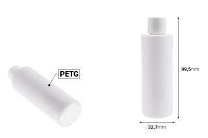 Flacon intérieur blanc de rechange de 50 ml avec bouchon blanc pour le code 1289-1-50-0-εικόνα_διαστάσεις