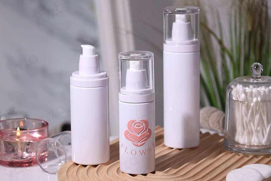 Shishe plastike (PET) e bardhë 200 ml me sprej dhe kapak transparent-εικόνα_σύνθεση