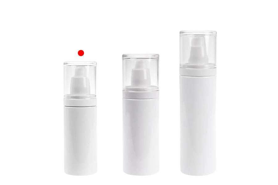 Πλαστικό (PET) λευκό μπουκάλι 100 ml με αντλία κρέμας και διάφανο καπάκι Πλαστικό (PET) λευκό μπουκάλι 100 ml με αντλία κρέμας και διάφανο καπάκι-εικόνα_σύνθεση