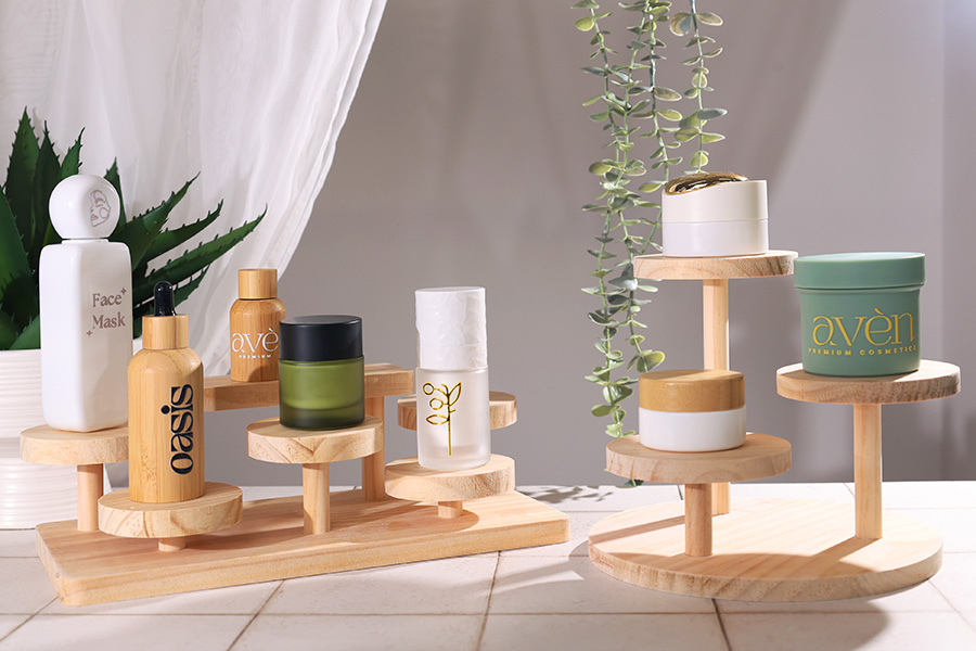 Supporto in legno 300x150x95 mm (diametro di ogni base 75 mm)-gruppo_immagini