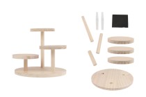 Supporto in legno 200x170 mm (diametro di ogni base 100 mm)-immagine_prodotto