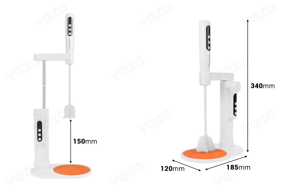 Agitatore elettrico USB per resina con altezza regolabile e doppia rotazione Agitatore elettrico USB per resina con altezza regolabile e doppia rotazione-dimensioni_immagine