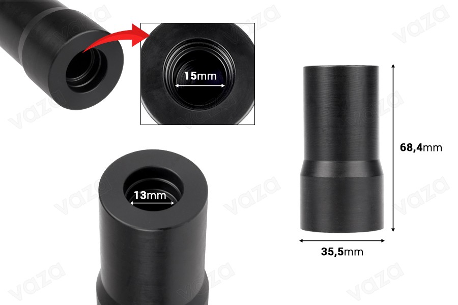Hand tool for spray rings on 13 and 15 mm crimp perfume bottles (sold only with crimp bottle packaging) Hand tool for spray rings on 13 and 15 mm crimp perfume bottles (sold only with crimp bottle packaging)-image_dimensions