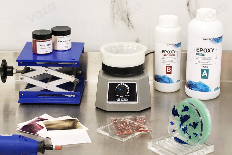 Vibratore elettrico per gesso e materiali di colata per eliminare le bolle-gruppo_immagini