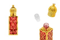 Flacone di profumo in stile arabo con applicatore roll-on da 12 ml Flacone di profumo in stile arabo con applicatore roll-on da 12 ml-immagine_prodotto