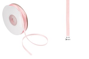 Satinband für Dekoration 3 mm in verschiedenen Farben, 1 Stück 50 Meter-bildabmessungen