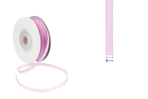 Organzaband 3 mm in verschiedenen Farben -50 Meter Rolle-εικόνα_σύνθεση
