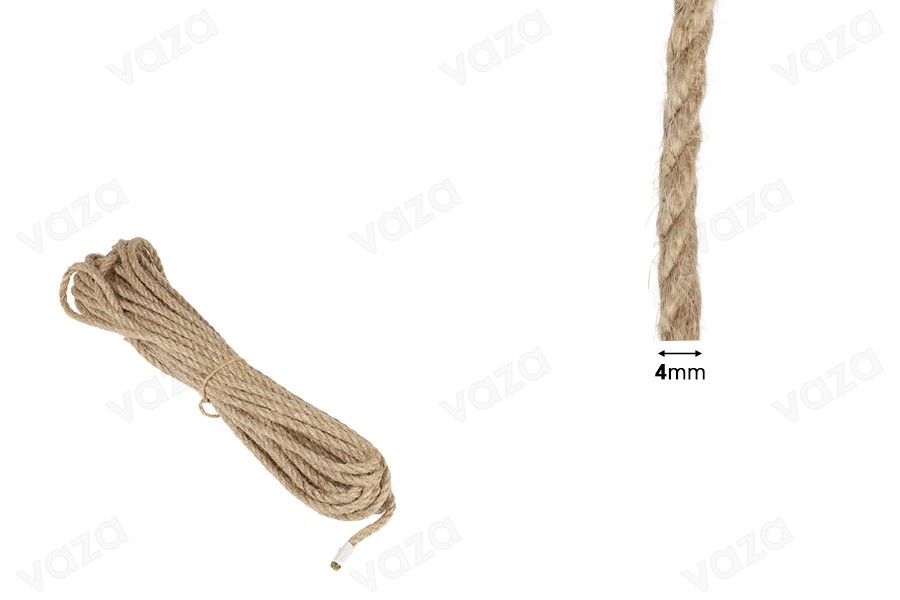 Κορδόνι για διακόσμηση 4 mm - Ένα τεμάχιο 10 μέτρων-εικόνα_διαστάσεις