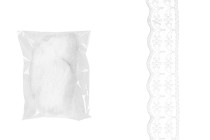 Dantellë poliesteri e qëndrueshme, me gjerësi 21 mm – 10 metra. Dantellë poliesteri e qëndrueshme, me gjerësi 21 mm – 10 metra.-imazh_produkt