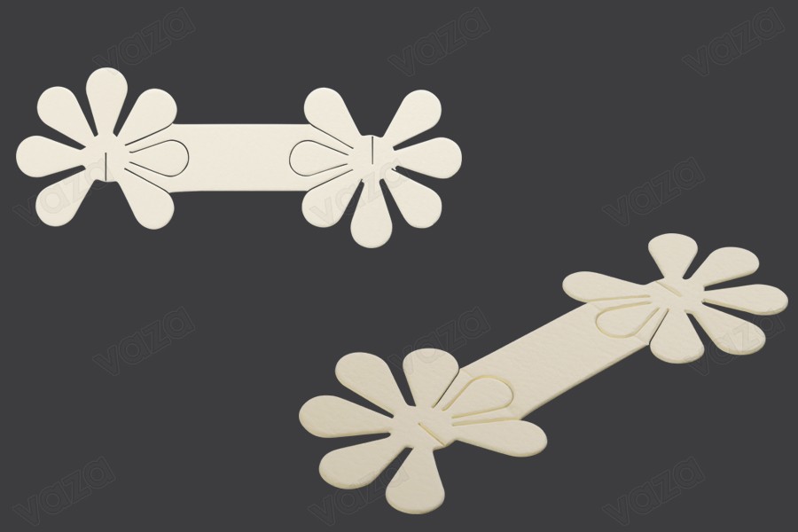 Papiers de parfumerie en forme de fleur - lot de 100 pcs Papiers de parfumerie en forme de fleur - lot de 100 pcs-εικόνα_προϊοντική