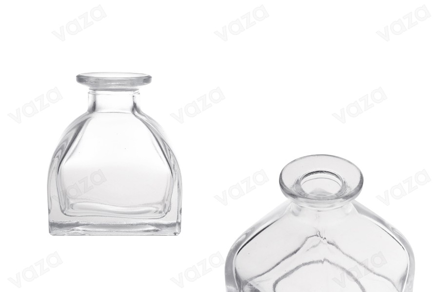Bottiglia quadrata in vetro da 50 ml. Bottiglia quadrata in vetro da 50 ml.-εικόνα_προϊοντική