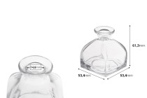 Μπουκάλι γυάλινο 50 ml τετράγωνο Μπουκάλι γυάλινο 50 ml τετράγωνο-εικόνα_διαστάσεις