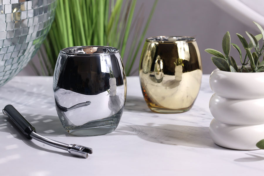 Decorative glass jar 280 ml suitable for tea lights and candles Decorative glass jar 280 ml suitable for tea lights and candles-gruppo_immagini