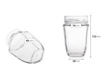 Βάζο 314 ml T.O 76 Deep-εικόνα_διαστάσεις