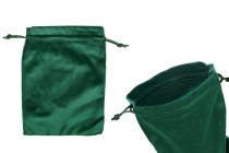 Pochette en velours vert de dimensions 130 x 180 mm - 50 pièces Pochette en velours vert de dimensions 130 x 180 mm - 50 pièces-photo_produit