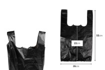Busta in plastica 20 x 32 cm di colore nero – 100 pz Busta in plastica 20 x 32 cm di colore nero – 100 pz-dimensioni_immagine