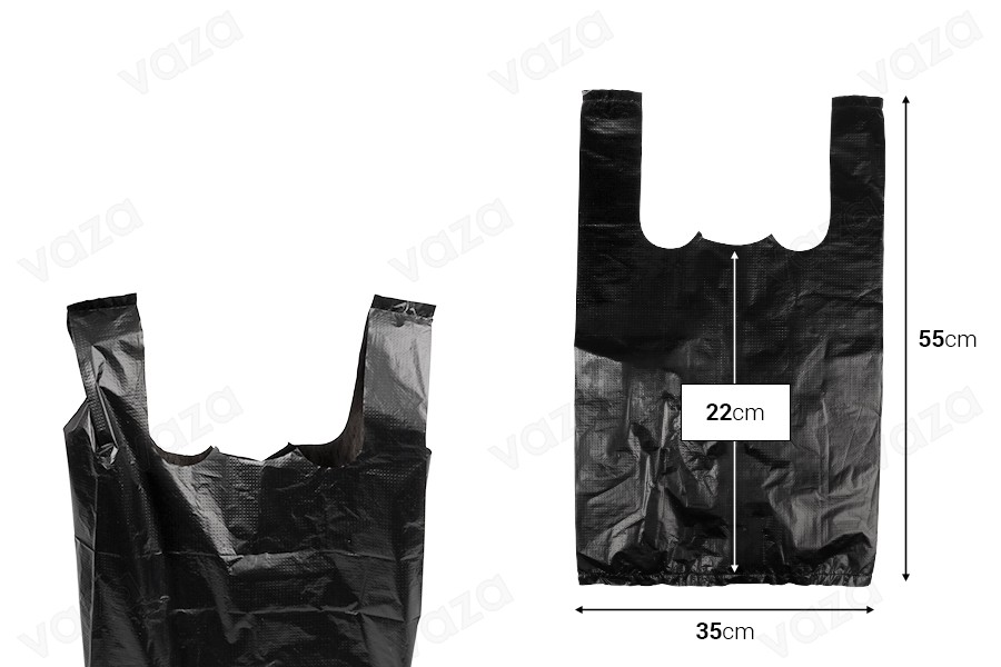 Busta in plastica 20 x 32 cm di colore nero – 100 pz Busta in plastica 20 x 32 cm di colore nero – 100 pz-dimensioni_immagine