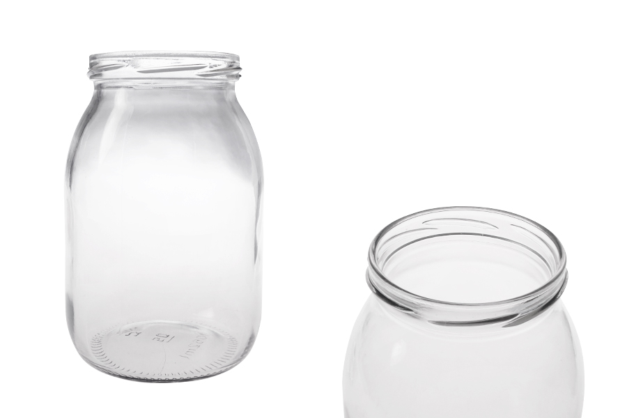 Klassisches Glas für Honig 1000 ml-produktbild