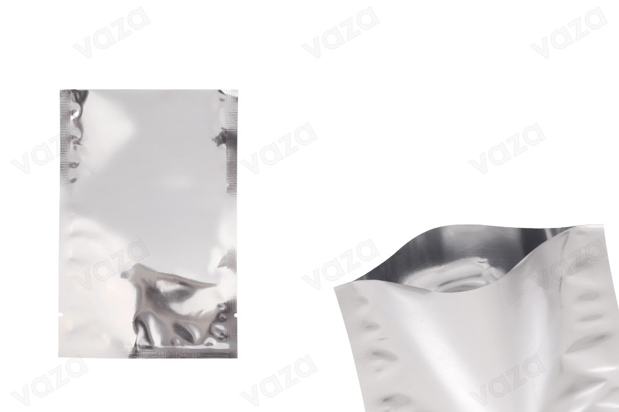 Qese alumini 100x150 mm me mbyllje me nxehtësi dhe hapje të lehtë - 100 copë Qese alumini 100x150 mm me mbyllje me nxehtësi dhe hapje të lehtë - 100 copë -imazh_produkt