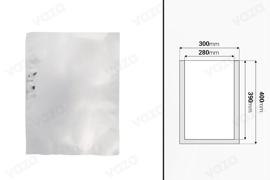 Σακουλάκια αλουμινίου 300x400 mm με θερμοσυγκολλούμενο κλείσιμο και εύκολο άνοιγμα - 100 τμχ Σακουλάκια αλουμινίου 300x400 mm με θερμοσυγκολλούμενο κλείσιμο και εύκολο άνοιγμα - 100 τμχ-εικόνα_διαστάσεις