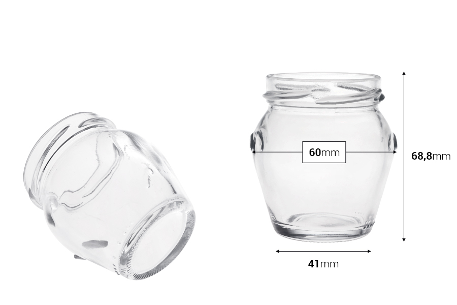 Kleines Glas Orcio 106 ml * Kleines Glas Orcio 106 ml *