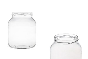 720 ml Glas ovales Glas-produktbild