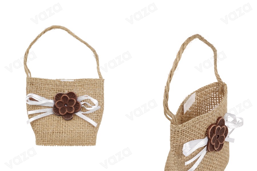 Pouches handmade decorative for favors 62x44x70 mm - 12 pieces/pack Pouches handmade decorative for favors 62x44x70 mm - 12 pieces/pack-image_product