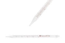 Fixed-volume release glass pipette with 5 ml graduation Fixed-volume release glass pipette with 5 ml graduation