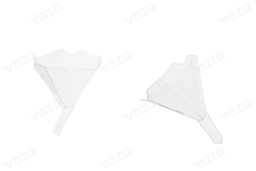 Entonnoir assemblé en plastique 40 x 55 mm - 100 pcs-photo_produit