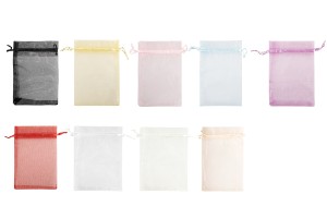 Sacchettino portaconfetti di organza 100x150 mm in svariati colori – 100 pz-εικόνα_προϊοντική