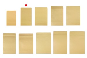 Sachets en papier kraft de type Doypack, avec fermeture zip, revêtement intérieur en aluminium et possibilité de fermeture par thermoscellage 110 x 30 x 185 mm - 50 pcs-εικόνα_σύνθεση