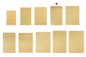 Sachets en papier kraft de type Doypack, avec fermeture zip, revêtement intérieur en aluminium et possibilité de fermeture par thermoscellage 130 x 40 x 210 mm - 50 pcs-εικόνα_σύνθεση
