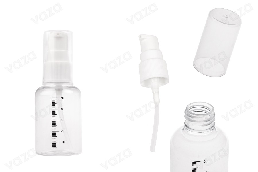 Μπουκαλάκια πλαστικά 50 ml για κρέμα - 24 τμχ Μπουκαλάκια πλαστικά 50 ml για κρέμα - 24 τμχ-εικόνα_προϊοντική